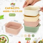 LemonRoad 8-Piece Ceramic Baking Dish Set