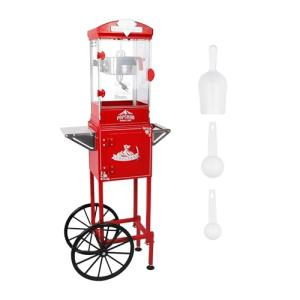 Vintage Popcorn Machine Cart for Home Theaters