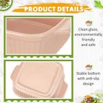 LemonRoad 8-Piece Ceramic Baking Dish Set