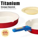 CAROTE 17-Piece Non-Stick Titanium Cookware Set