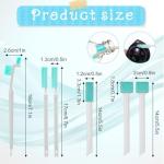 8-Piece Mini Cleaning Brush Set for Tight Spaces