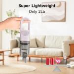 TROURAY Lightweight Handheld Vacuum Cleaner for Home