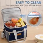 SODEER Reusable Leakproof Lunch Box with Shoulder Strap