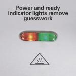 Hamilton Beach Compact Electric Sandwich Maker, Black