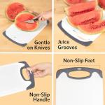 Glad 3-Piece Cutting Board Set with Juice Grooves