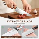 MAD SHARK 8-Piece Ultra-Sharp Knife Set