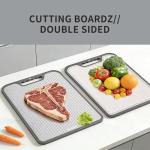 Double-Sided Stainless Steel Cutting Board