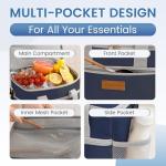 SODEER Reusable Leakproof Lunch Box with Shoulder Strap