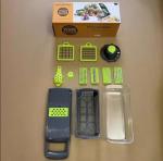 Hand Crank 16-Piece Veggie Slicer Set