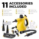 Wagner 505e Handheld Steam Cleaner with 11 Attachments