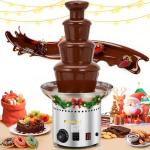 Flyseago 4-Tier Large Chocolate Fondue Fountain