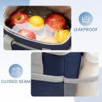 SODEER Reusable Leakproof Lunch Box with Shoulder Strap