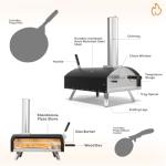 Stoke 13 Inch Portable Wood Pellet Pizza Oven