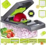 Hand Crank 16-Piece Veggie Slicer Set