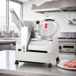 12-Inch Electric Meat Slicer with Adjustable Thickness