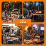 Stoke 13 Inch Portable Wood Pellet Pizza Oven