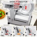 12-Inch Electric Meat Slicer with Adjustable Thickness