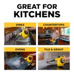 Wagner 505e Handheld Steam Cleaner with 11 Attachments