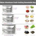 FERENLI 20-Pack Reusable Aluminum Foil Storage Bags