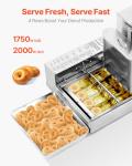 VEVOR Automatic Donut Maker Machine with 4 Rows