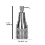 Nu Steel Arvada Rust Resistant Stainless Steel Soap Dispenser