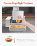 VEVOR Automatic Donut Maker Machine with 4 Rows