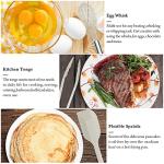 26-Piece Silicone Cooking Utensil Set with Steel Handles