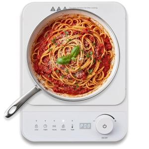 Elite Gourmet Slim Induction Cooktop with Touch Controls