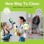 Cordless Electric Spin Scrubber with Extendable Handle