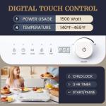 Elite Gourmet Slim Induction Cooktop with Touch Controls