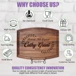 Custom Engraved Retirement Cutting Board Gift