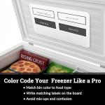 Stackable Organizer Bins for Chest Freezer - 4-Pack