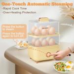 Veroline Electric Egg Cooker with 12 Egg Capacity
