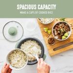 6-Cup Compact Rice Cooker with Nonstick Pot