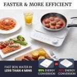 Elite Gourmet Slim Induction Cooktop with Touch Controls