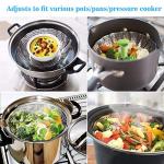 Stainless Steel Vegetable Steamer Basket with Expandable Handle
