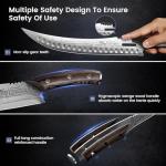 3-Piece Japanese Style Butcher Knife Set