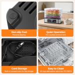 OSTBA 5-Tray Food Dehydrator with Timer & Temp Control