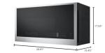 LG Smart Over-The-Range Microwave Oven, 900W
