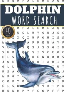 Dolphin Word Search Puzzle Book for All Ages