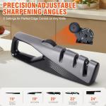 Adjustable Angle Knife Sharpener for All Knives