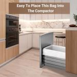 Heavy Duty 18 Gallon Drawstring Trash Bags