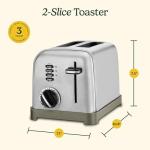 Cuisinart 2-Slice Metal Classic Toaster - Stainless