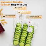 Compact Vacuum Sealer with 40 Reusable Bags