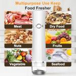 Compact Vacuum Sealer with 40 Reusable Bags