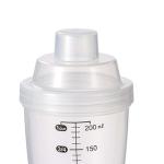 Portable Protein Shaker Bottle with Measuring Scale