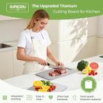 Titanium Cutting Board Set - 3 Sizes, Non-Toxic