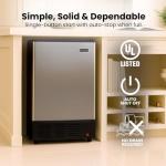 Whynter UIM-155 Built-In Stainless Steel Ice Maker