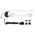 Gravity Series Rotisserie Accessory with Steel Spit Rods