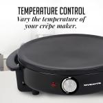 OVENTE 12-Inch Electric Crepe Maker & Griddle